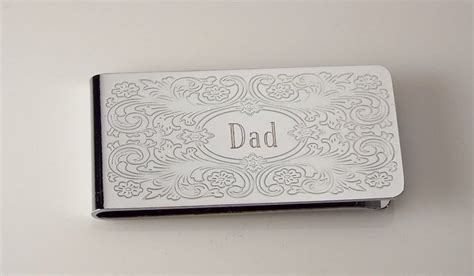 Engraved Money Clip Custom Engraved Personalized Money Clip - Etsy