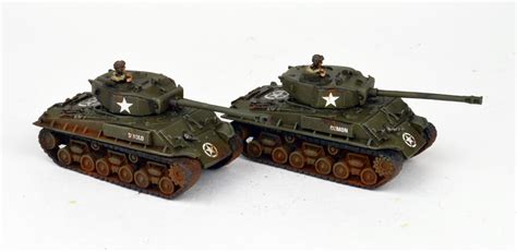 davetaylorminiatures: WW2 - A few more American tanks... and a little surprise from Gerry!