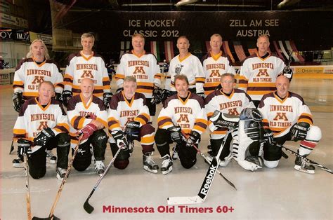 Minnesota 60+ Team Mines Gold in Austria Tourney - Minnesota Hockey ...