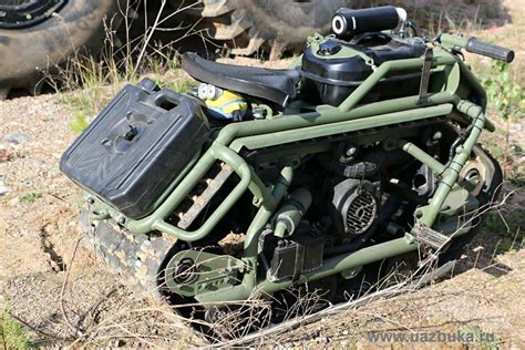 The Russian "Hamster" ATV Is Basically a Motorcycle with a Tank Tread