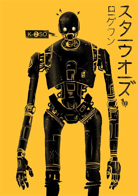 K-2SO Rogue One - Illustration on Behance