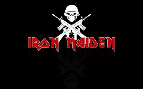 Iron Maiden logo wallpaper by GilfordArt on DeviantArt