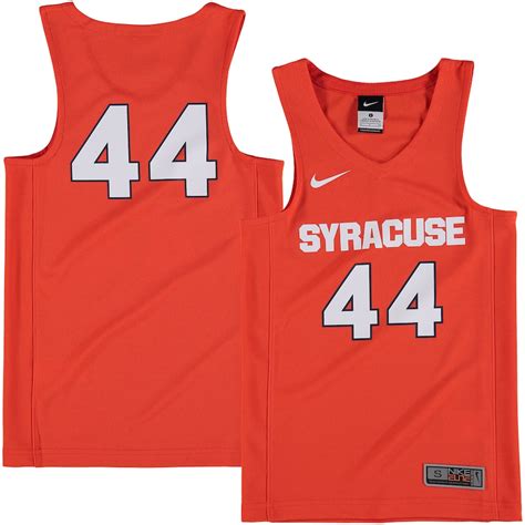 Nike #44 Syracuse Orange Youth Orange New Silhouette Basketball Jersey