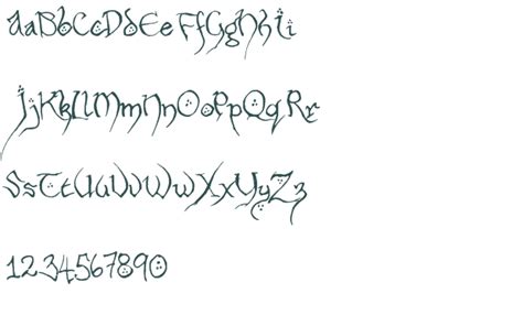 Hobbiton font download free (truetype)