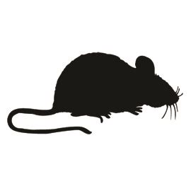 Mouse Silhouette Stencil | Free Stencil Gallery