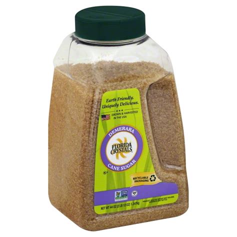 Florida Crystals: Demerara Cane Natural Sugar, 44 Oz - Walmart.com - Walmart.com