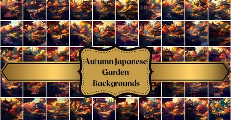 Autumn Japanese Garden Backgrounds #312116 - TemplateMonster