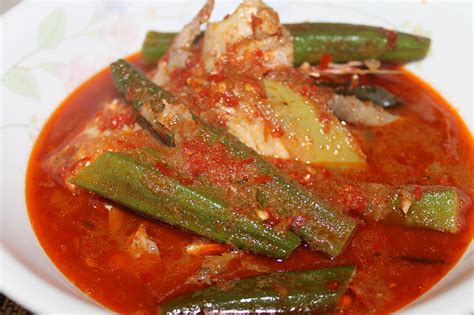 Masak Asam Pedas Kepala Ikan Merah - Azie Kitchen