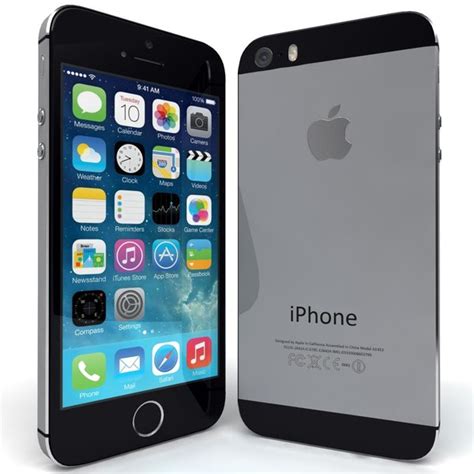 apple iphone 5s black 3ds