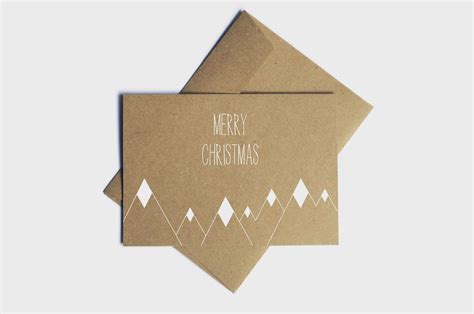 Minimalist Christmas Card | Minimalist christmas card, Creative ...