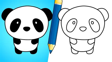 Wefalling: Easy Drawing A Panda Bear