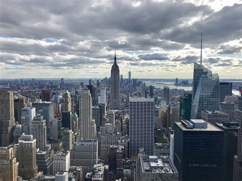 Top of Empire State Building After Rain : r/pics