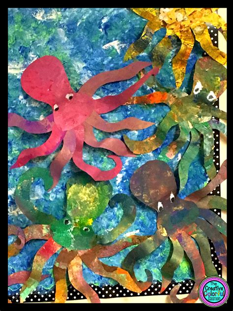 The Creative Colorful Classroom: Octopus Art Project