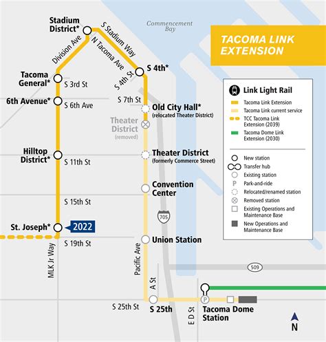 Sound Transit Light Rail Tacoma Dome Station | Shelly Lighting