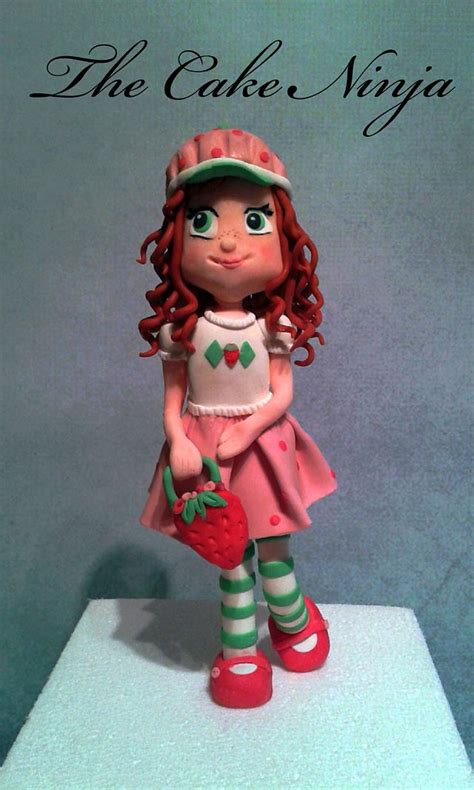 Strawberry Shortcake Topper - Decorated Cake by Tiddy - CakesDecor