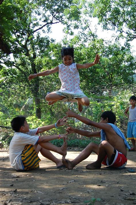 Larong Pinoy Series #02: Luksong Tinik | Childhood photography, Childhood games, Traditional games