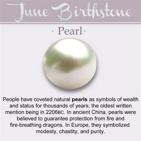 June Birthstone // History, Meaning, & Lore | Pearls, June birth stone ...