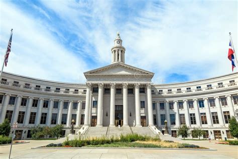 City Hall in Downtown of Denver Stock Image - Image of travel, grand ...