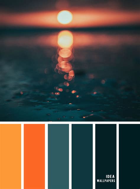 12 Beautiful blue teal color combos { Burnt orange + Dark teal } - Idea Wallpapers , iPhone ...