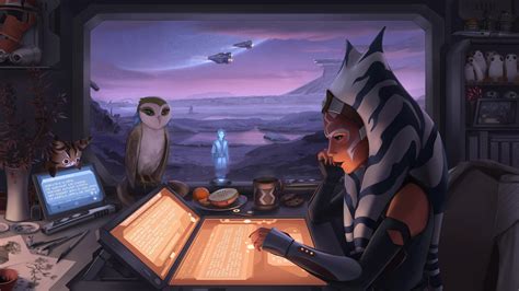 5120x2880 Ahsoka Tano Star Wars Lofi 5K ,HD 4k Wallpapers,Images,Backgrounds,Photos and Pictures