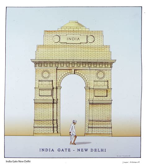 India Gate New Delhi - Simon Fieldhouse