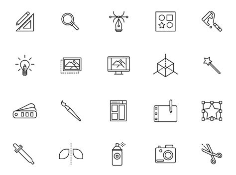 Graphic Design Icons