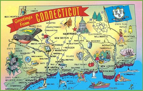 Twitter | Tourist map, Map, Connecticut