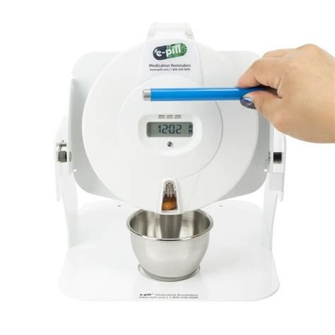 e-pill MedTime Station Plus – Advanced Locked Automatic Pill Dispenser - White Lid - Walmart.com ...