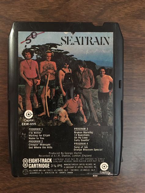 Seatrain - Seatrain (1970, 8-Track Cartridge) | Discogs