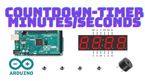 Countdown Timer Circuit 7 Segment Display