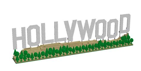 Hollywood Sign PNG Background - PNG Play