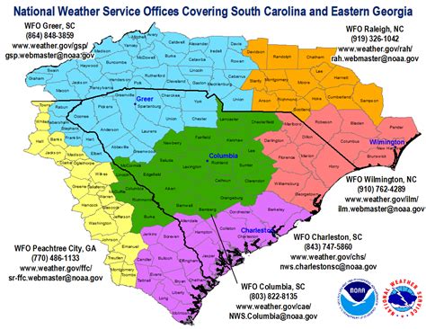 Weather Map Of South Carolina | Zip Code Map