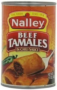 Amazon.com : Nalley Beef Tamales in Chili Sauce, 15-Ounce (Pack of 6 ...