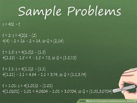 How to Calculate Instantaneous Velocity: 11 Steps (with Pictures)