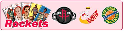 Buy Houston & San Diego Rockets Team Sets Cards, Sell Houston & San ...