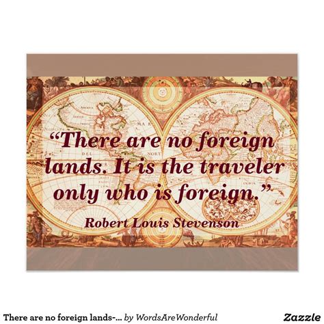 There are no foreign lands- art print | Land art, Art prints, Poster prints