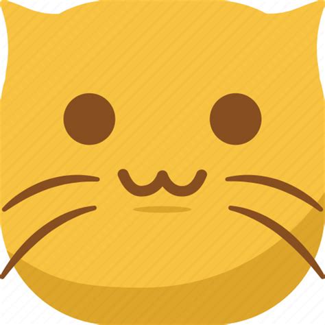 Cat, cat mouth, emoji, emoticon, smiley, uwu icon - Download on Iconfinder