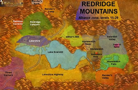 Redridge Mountains :: World of Warcraft :: ZAM