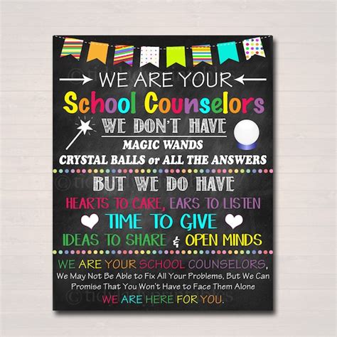 School Counselor Office Decor, We Are Your School Counselors Sign, Psychologist Gift, Counseling ...