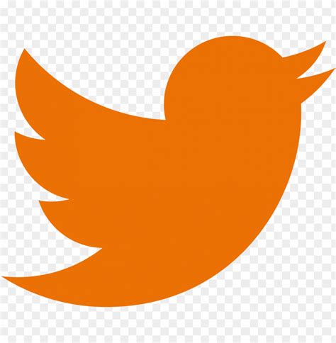 free PNG twitter logo png orange png - Free PNG Images PNG images ...