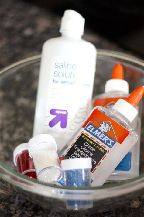 How To Make Saline Solution Slime - Little Bins for Little Hands ...