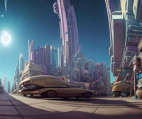 ArtStation - 95 venus city 4800 jpg pack runwayml art | Artworks