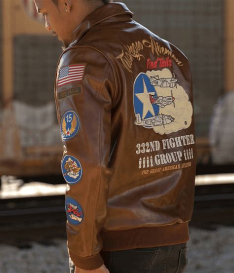 Tuskegee Airmen Leather Jacket - Shoplectic