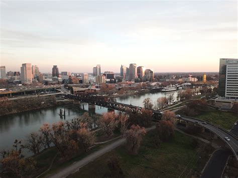 I street bridge West Sacramento Drone Images, West Sacramento, San ...