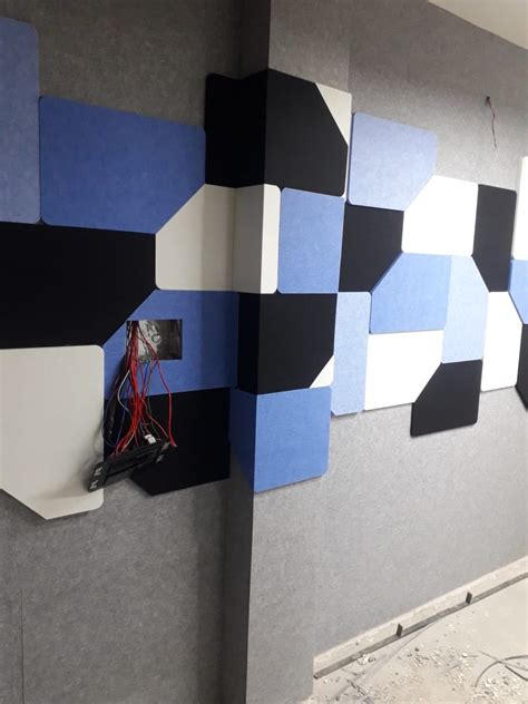 Acoustic Wall Panels At Commercial Site