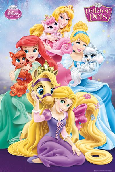 Disney Princess Palace Pets - Group Poster | Sold at Abposters.com