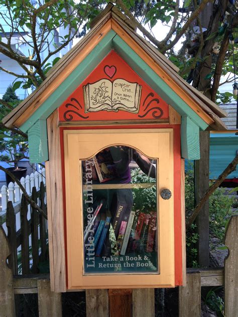 Pin by erin "lil e" on PDX Free Book Exchanges | Little free libraries, Free library, Little library