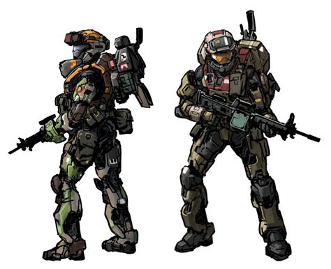 Noble Team Halo Reach Concept Art - bmp-best