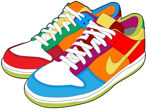 Colorful Sneakers PNG Clipart - Best WEB Clipart