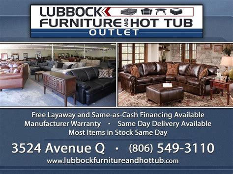 Lubbock Furniture & Hot Tub Outlet | Lubbock TX